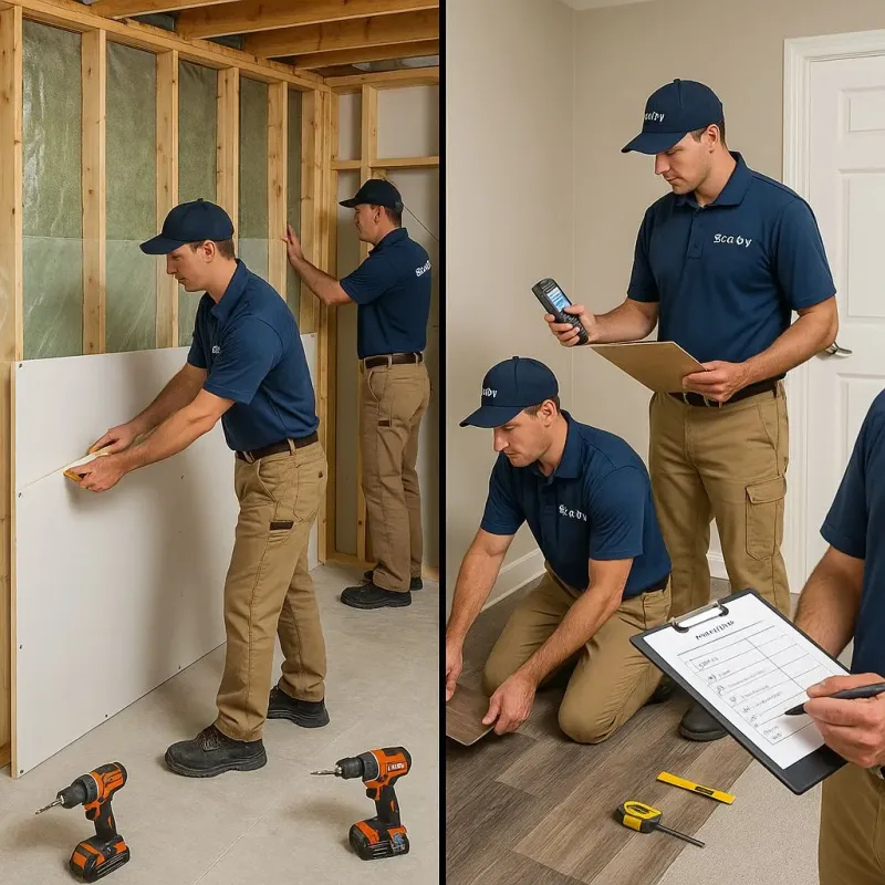 Repairs and Reconstruction process in Hooksett, NH
